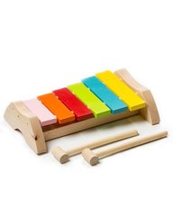 Музыкальная деревянная развивающая игрушка Ксилофон LKS-2 1