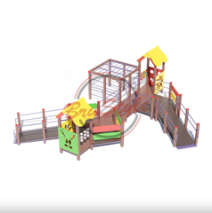Игровой комплекс Улыбка для детей с особыми физическими возможностями ОФМ 1