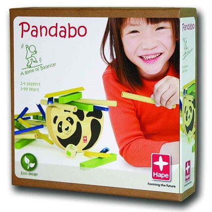 Деревянная игрушка головоломка балансир Pandabo 4
