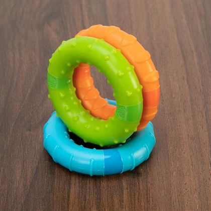 Іграшка тактильна Магнітні кільця Fat Brain Toys SillyRings 3 шт. 6