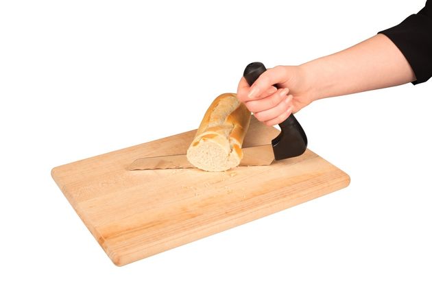 Эргономический нож для хлеба 4