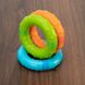 Игрушка тактильная Магнитные кольца Fat Brain Toys SillyRings 3 шт., Метал, пластик, от 1 года
