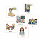 Картки візуальної підтримки процесу навчання для групових занять