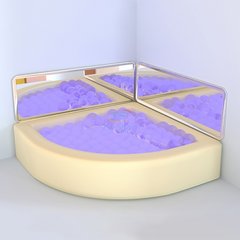 Акриловая зеркальная панель к сухому бассейну 1