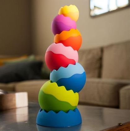 Пірамідка-балансир Fat Brain Toys Tobbles Neo 6