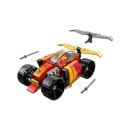 Конструктор Лего Гоночний автомобіль ніндзя Кая 3