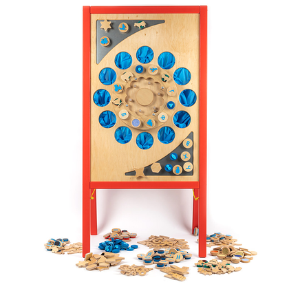 Дерев'яна ігрова панель Сенсіно 245 деталей 1