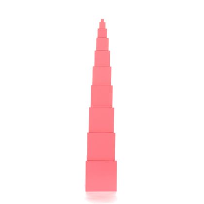 Дидактический набор Розовая башня 1
