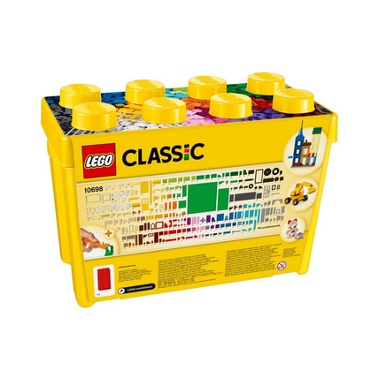 Коробка кубиків LEGO для творчого конструювання Велика 6