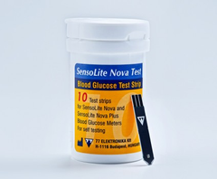Смужки для визначення рівня глюкози в крові Для глюкометру Sensolite Nova і Sensolite Nova Plus 1