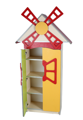 Шкаф с дверцей, элемент детской стенки Цветочная поляна №9 2