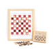 Дерев'яна ігрова панель шахи і шашки