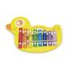 Игрушка ксилофон Утенок, разноцветный, от 18 месяцев
