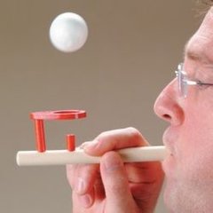 Іграшка логопедична "літаюча кулька", для розвитку мовного дихання 1