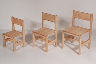Стільчики 28, 30, 32 см 1
