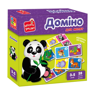 Игра развивающая Домино Зоопарк 1