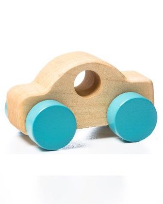 Деревянная игрушка Мини машинка Cubika 4 1