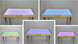 Стіл для пісочної терапії, кольоровий з світлодіодною кольоровою стрічкою, Вільха, 700*500*80, дуб