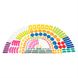 Набор для обучения Креативная панель Шестерни, разноцветный, Пластик, от 3 лет, 203 деталі