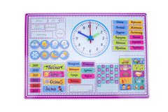Календарь магнитный развивающий для детей 1