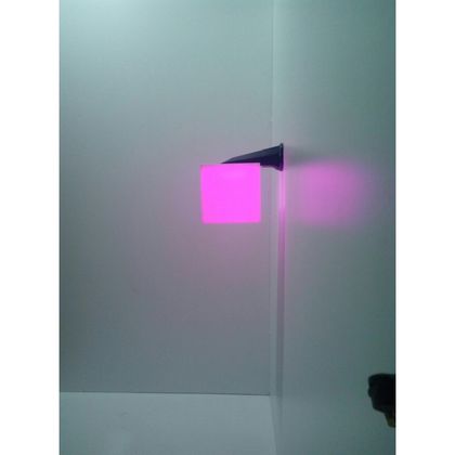 Настенный светильник Куб с RGB подсветкой 5