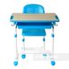Комплект парта і стілець-трансформери PICCOLINO, Блакитний, від 3-ох до 10-ти років, 15, Навчальний стіл для однієї дитини, 17 кг