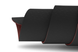 Фітнес-килимок з отворами Hop-Sport TPE 0,8 см , Помаранчево-червоний