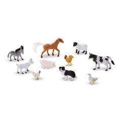Набор миниатюр животных фермы 1