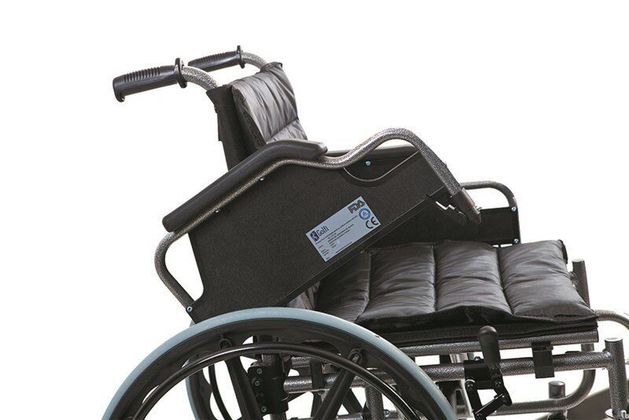 Коляска інвалідна для людей з великою вагою без двигуна 3