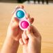 Тактильний антистрес-брелок Кнопки Fat Brain Toys Simpl Dimpl, Силікон, від 3 років
