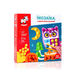 Мозаїка з дерев'яними кульками Доповни картинку 1