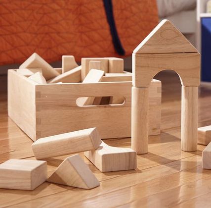Набір дерев'яних блоків Архітектор 4
