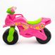 Дитячий велобіг Мотоцикл без музичних ефектів, Рожевий