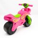 Дитячий велобіг Мотоцикл без музичних ефектів, Рожевий