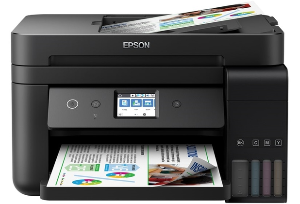 Принтер Epson БФП ink color A4 Epson EcoTank L6290 33_20 ppm Fax ADF Duplex USB Ethernet Wi-Fi 4 inks Black Pigment 1