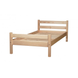 Одноярусная кровать из дерева Уют, Сосна, 190*80, прозрачный лак