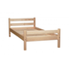 Одноярусная кровать из дерева Уют, Сосна, 190*80, прозрачный лак