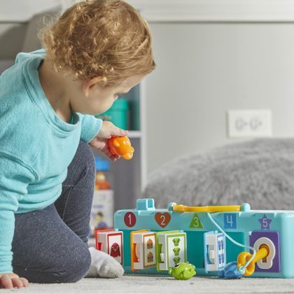 Игровой набор Зверята и дверцы с ключом 5
