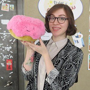 Мягкая игрушка-антистресс Squishable Розовый пончик 5