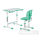 Комплект парта и стульчик OMINO, Зелёный, Дерево, 720*500*535, Навчальний стіл для однієї дитини
