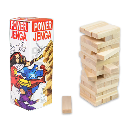 Настільна гра Power Jenga Джанга 48 брусків  2