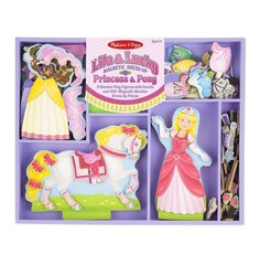 Магнітна одягалка Принцеса і кінь 1