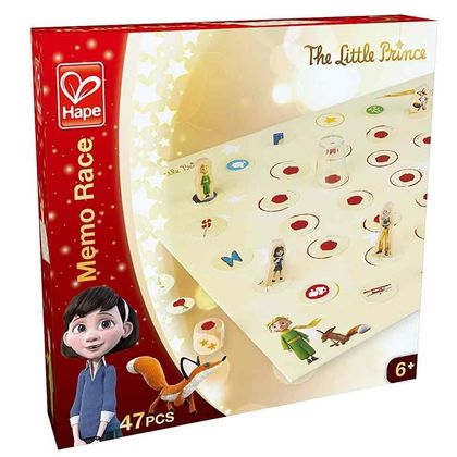 Гра з бамбуку The Little Prince Memo Race Board Game 4
