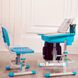 Комплект парта і стілець-трансформери Capri, Блакитний, від 3-ох до 12-ти років, 18, Навчальний стіл для однієї дитини, 18 кг