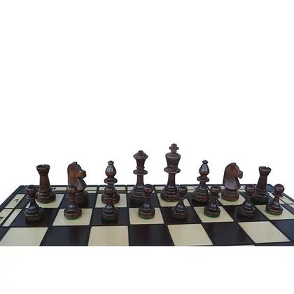 Набір шахи + шашки великі Мадон 165 2