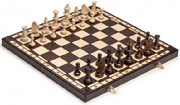 Набір шахи + шашки великі Мадон 165 4