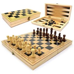 Набір №4 шахи + шашки + нарди 1