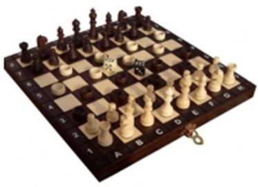 Набор шахматы+ шашки+ нарди Школьные Мадон 142 2