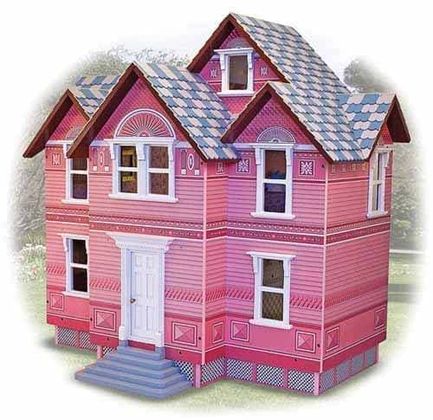 Кукольный Викторианский домик 1