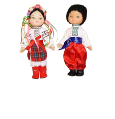 Комплект кукол в национальной одежде 1